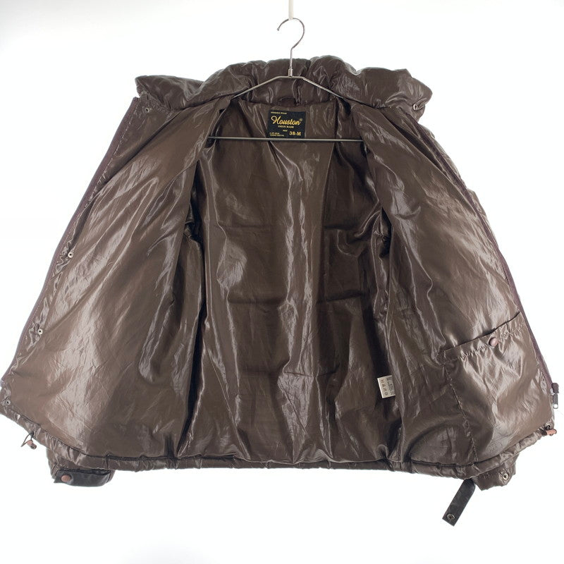 【中古品】【メンズ】 HOUSTON ヒューストン 中綿ジャケット 147-260607-st-01-otoh カラー：ブラウン 万代Net店
