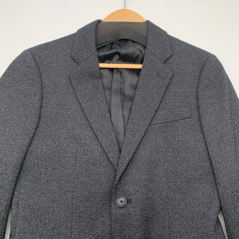 【中古品】【メンズ】 CALVINKLEIN カルバンクライン テーラードジャケット アウター ブランド 古着 (fuz) 147-260606-gm-14-oto サイズ：34 カラー：チェコ―ル 万代Net店