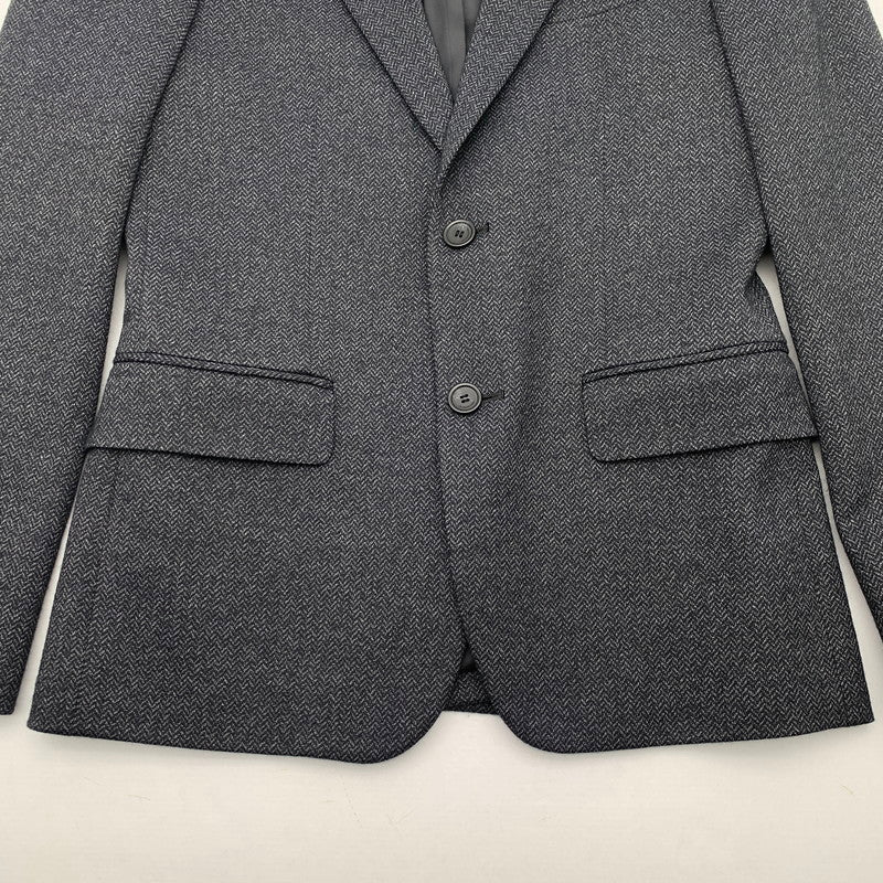 【中古品】【メンズ】 CALVINKLEIN カルバンクライン テーラードジャケット アウター ブランド 古着 (fuz) 147-260606-gm-14-oto サイズ：34 カラー：チェコ―ル 万代Net店