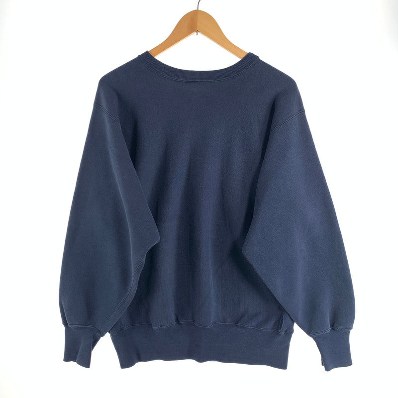 【中古品】【メンズ】 CHAMPION 90'S REVERSE WEAVE SWEATSHIRT チャンピオン 90s リバースウィーブ スウェット ブランド 古着 (fuz) 147-260606-gm-16-oto サイズ：XL カラー：ネイビー 万代Net店