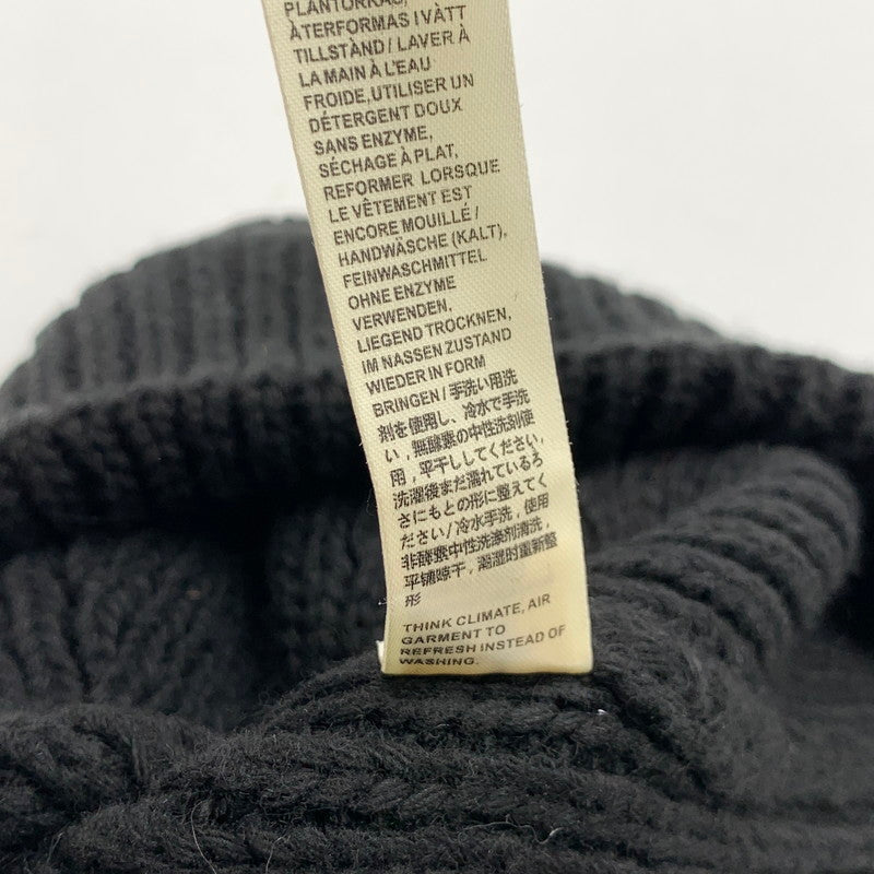 【中古品】【メンズ】 ACNE STUDIOS アクネストゥディオズ ニット帽 ニットキャップ ブランド 帽子 (fuz) 185-260606-gm-26-oto サイズ：56cm カラー：ブラック 万代Net店