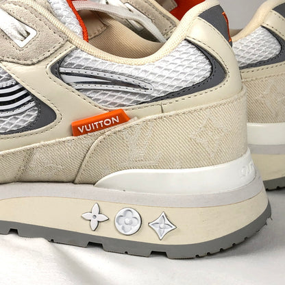 【中古品】【メンズ】 LOUIS VUITTON GO0213 23SS RUN AWAY SNEAKER　ルイヴィトン ランアウェイ・ライン スニーカー 179-260610-sm-01-otoh カラー：淡いベージュ 万代Net店