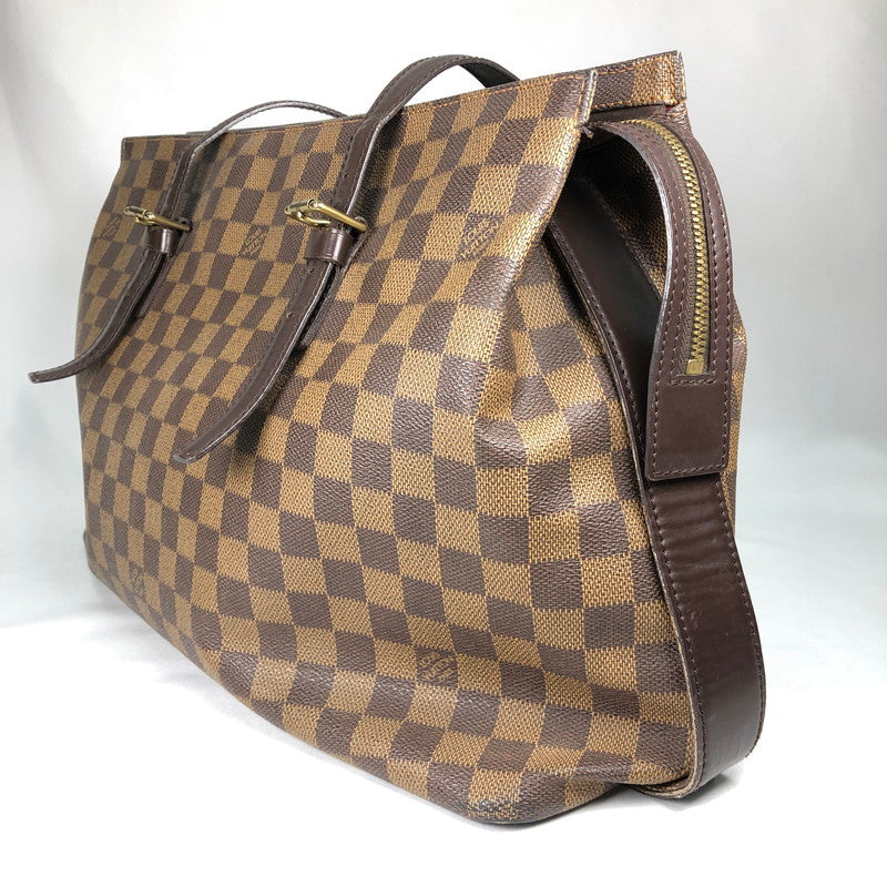 【中古品】【レディース】 LOUIS VUITTON Chelsea N51119 ルイヴィトンダミエ チェルシー トートバッグ 179-260609-sm-01-otoh カラー：ダークブラウン 万代Net店
