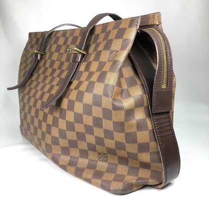 【中古品】【レディース】 LOUIS VUITTON Chelsea N51119 ルイヴィトンダミエ チェルシー トートバッグ 179-260609-sm-01-otoh カラー：ダークブラウン 万代Net店