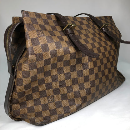 【中古品】【レディース】 LOUIS VUITTON Chelsea N51119 ルイヴィトンダミエ チェルシー トートバッグ 179-260609-sm-01-otoh カラー：ダークブラウン 万代Net店