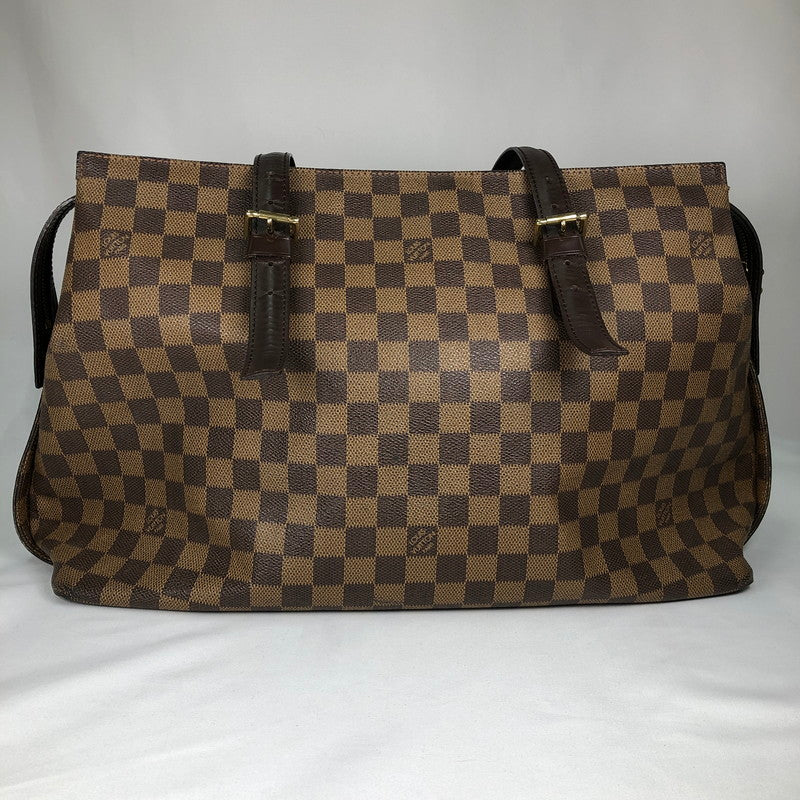 【中古品】【レディース】 LOUIS VUITTON Chelsea N51119 ルイヴィトンダミエ チェルシー トートバッグ 179-260609-sm-01-otoh カラー：ダークブラウン 万代Net店