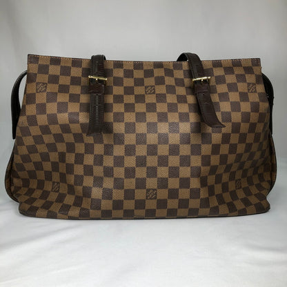 【中古品】【レディース】 LOUIS VUITTON Chelsea N51119 ルイヴィトンダミエ チェルシー トートバッグ 179-260609-sm-01-otoh カラー：ダークブラウン 万代Net店