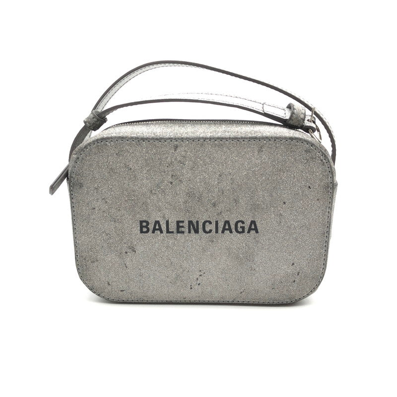 【中古品】【レディース】 BALENCIAGA 552372 バレンシアガ エブリデイ カメラバッグ ショルダーバック カバン 180-260626-sm-05-otoh カラー：シルバー グリッター 万代Net店