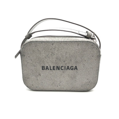 【中古品】【レディース】 BALENCIAGA 552372 バレンシアガ エブリデイ カメラバッグ ショルダーバック カバン 180-260626-sm-05-otoh カラー：シルバー グリッター 万代Net店