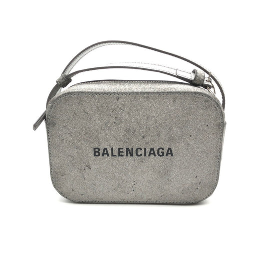【中古品】【レディース】 BALENCIAGA 552372 バレンシアガ エブリデイ カメラバッグ ショルダーバック カバン 180-260626-sm-05-otoh カラー：シルバー グリッター 万代Net店