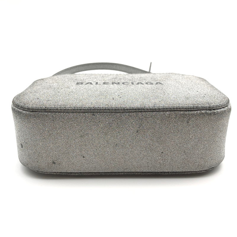 【中古品】【レディース】 BALENCIAGA 552372 バレンシアガ エブリデイ カメラバッグ ショルダーバック カバン 180-260626-sm-05-otoh カラー：シルバー グリッター 万代Net店