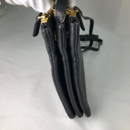 【中古品】【レディース】 CHLOE セリーヌ　トリオ　 ショルダーバッグ 188-260611-sm-04-otoh カラー：ブラック 万代Net店
