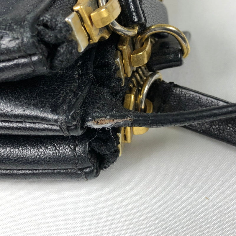 【中古品】【レディース】 CHLOE セリーヌ　トリオ　 ショルダーバッグ 188-260611-sm-04-otoh カラー：ブラック 万代Net店