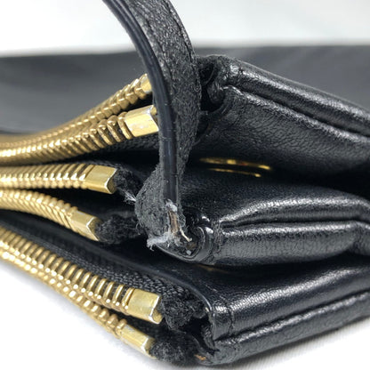 【中古品】【レディース】 CHLOE セリーヌ　トリオ　 ショルダーバッグ 188-260611-sm-04-otoh カラー：ブラック 万代Net店