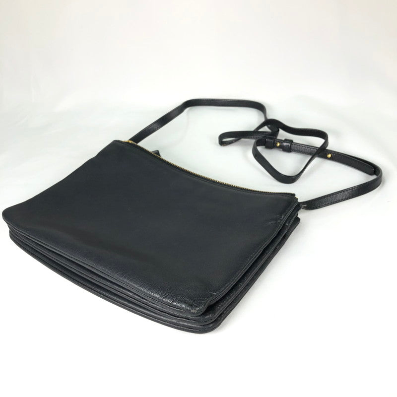 【中古品】【レディース】 CHLOE セリーヌ　トリオ　 ショルダーバッグ 188-260611-sm-04-otoh カラー：ブラック 万代Net店
