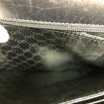【中古品】【レディース】 GUCCI 000 110 0092 グッチ レザーハンドバッグ カバン ヴィンテージ ハンドバッグ 180-260623-sm-02-otoh カラー：ブラック 万代Net店