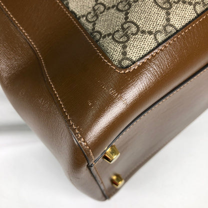 【中古品】【レディース】 GUCCI 649015 グッチ ジャッキー1961 トートバッグ カバン ラージサイズ 188-260608-sm-02-otoh カラー：ベージュ系 万代Net店