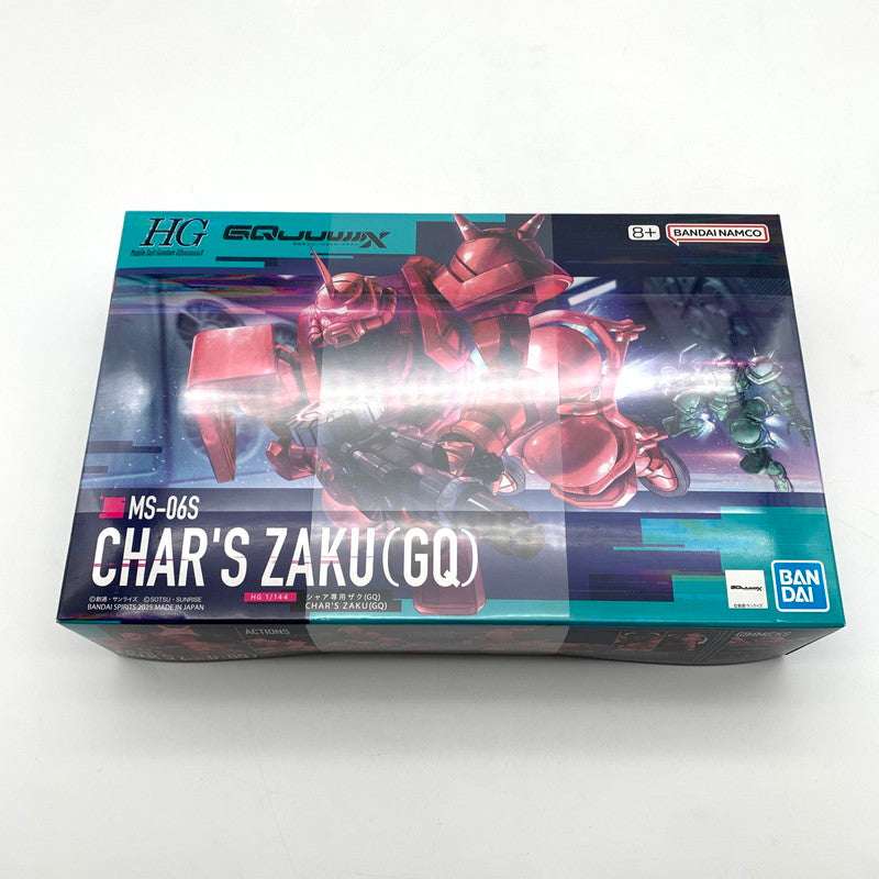 【中古美品】 未組立 HG シャア専用ザク(GQ) プラモデル ガンプラ 058-260813-st-12-otoh 万代Net店