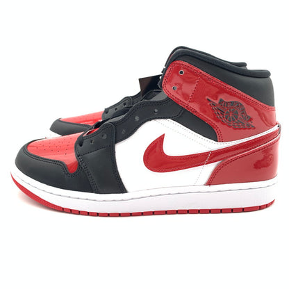 【中古美品】【メンズ】 NIKE ナイキ HV4091-006 AIR JORDAN 1 MID SE "BLACK WHITE VARCITY RED" スニーカー 靴 160-260505-st-04-otoh カラー：ブラック/ホワイト/バーシティレッド 万代Net店