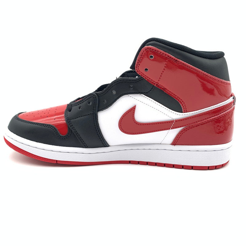 【中古美品】【メンズ】 NIKE ナイキ HV4091-006 AIR JORDAN 1 MID SE "BLACK WHITE VARCITY RED" スニーカー 靴 160-260505-st-04-otoh カラー：ブラック/ホワイト/バーシティレッド 万代Net店