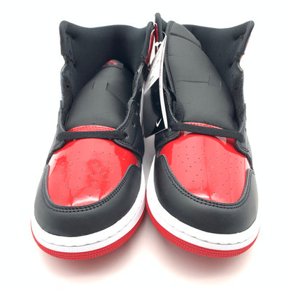 【中古美品】【メンズ】 NIKE ナイキ HV4091-006 AIR JORDAN 1 MID SE "BLACK WHITE VARCITY RED" スニーカー 靴 160-260505-st-04-otoh カラー：ブラック/ホワイト/バーシティレッド 万代Net店