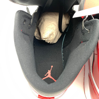 【中古美品】【メンズ】 NIKE ナイキ HV4091-006 AIR JORDAN 1 MID SE "BLACK WHITE VARCITY RED" スニーカー 靴 160-260505-st-04-otoh カラー：ブラック/ホワイト/バーシティレッド 万代Net店