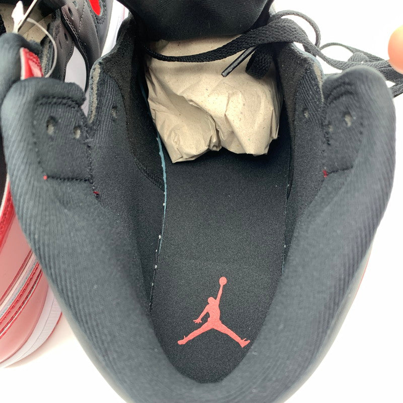 【中古美品】【メンズ】 NIKE ナイキ HV4091-006 AIR JORDAN 1 MID SE "BLACK WHITE VARCITY RED" スニーカー 靴 160-260505-st-04-otoh カラー：ブラック/ホワイト/バーシティレッド 万代Net店