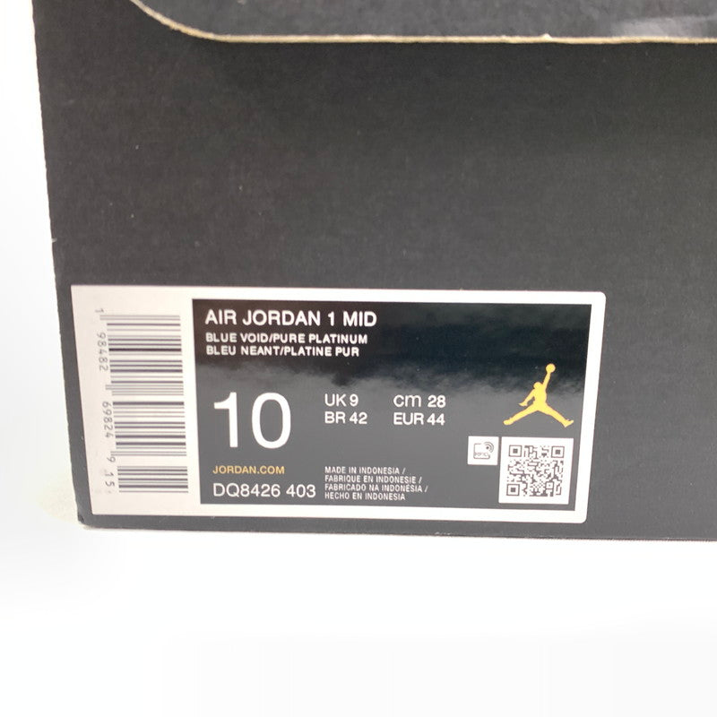 【中古美品】【メンズ】 NIKE ナイキ DQ8426-403 AIR JORDAN 1 MID "BLUE VOID" スニーカー 靴 160-260505-st-10-otoh カラー：ブルーボイド/サミットホワイト/ホットラバ/ピュアプラチナム 万代Net店