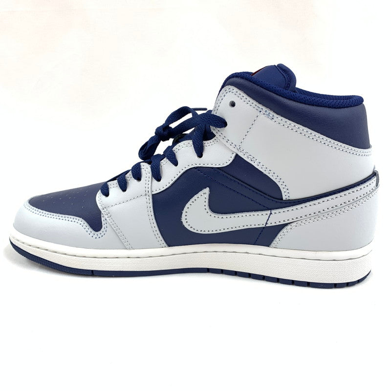 【中古美品】【メンズ】 NIKE ナイキ DQ8426-403 AIR JORDAN 1 MID "BLUE VOID" スニーカー 靴 160-260505-st-10-otoh カラー：ブルーボイド/サミットホワイト/ホットラバ/ピュアプラチナム 万代Net店