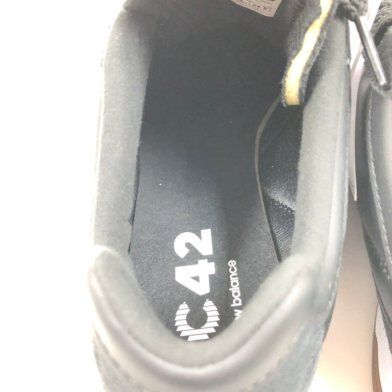 【中古美品】【メンズ】 NEW BALANCE ニューバランス URC42LB スニーカー 靴 162-260506-st-03-otoh カラー：ブラック 万代Net店
