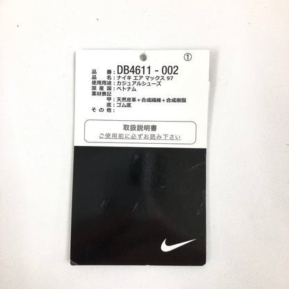 【中古美品】【メンズ】 NIKE ナイキ DB4611-002 AIR MAX 97 スニーカー 靴 160-260506-st-02-otoh カラー：ウルフグレー/ラディアンレッド/ブラック/ホワイト 万代Net店