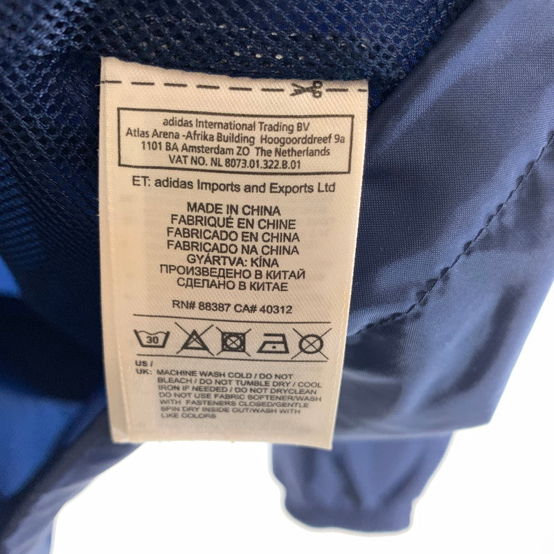 【中古品】【メンズ】 ADIDAS アディダス CHELSEA チェルシー ナイロンジャケット 147-260626-st-04-otoh サイズ：L カラー：ブルー系 万代Net店