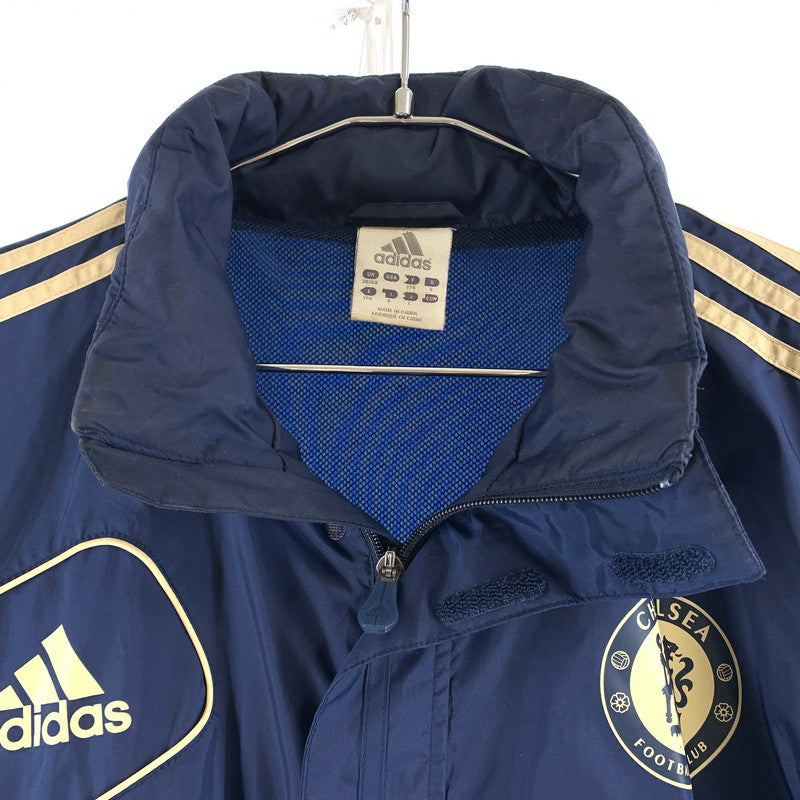 【中古品】【メンズ】 ADIDAS アディダス CHELSEA チェルシー ナイロンジャケット 147-260626-st-04-otoh サイズ：L カラー：ブルー系 万代Net店