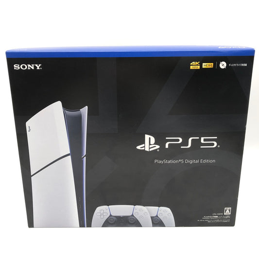 【中古美品】 PlayStation 5 プレイステーション 5 デジタル・エディション DualSense ワイヤレスコントローラー ダブルパック (CFIJ-10019) コントローラー２個セット品 032-260523-sy-01-oto 万代Net店