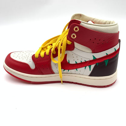 【中古美品】【メンズ】 NIKE×TEYANA TAYLOR ナイキ テヤナ・テイラー FJ0604-601 AIR JORDAN １ HIGH ZOOM CMFT ２”GYM RED” スニーカー 靴 160-260601-st-11-otoh カラー：ムレッド/サミットホワイト/ブラック 万代Net店