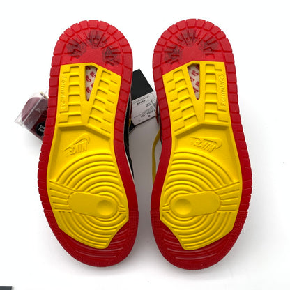 【中古美品】【メンズ】 NIKE×TEYANA TAYLOR ナイキ テヤナ・テイラー FJ0604-601 AIR JORDAN １ HIGH ZOOM CMFT ２”GYM RED” スニーカー 靴 160-260601-st-11-otoh カラー：ムレッド/サミットホワイト/ブラック 万代Net店