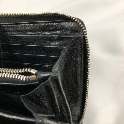 【中古品】【メンズ】 BALENCIAGA バレンシアガ ラウンドジップ長財布 アクセサリー 192-260820-sm-01-otoh カラー：ブラック 万代Net店