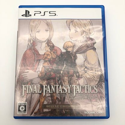 【中古美品】 ファイナルファンタジータクティクス　イヴァリース　クロニクルズ　デラックスエディション　-PS5ソフト [CERO区分_C/ 15歳以上対象] 026-260524-sy-07-otoh 万代Net店