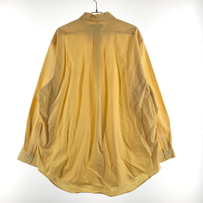 【中古品】【メンズ】 RALPHLAUREN ラルフローレン 長袖シャツ ボタンダウンシャツ 147-260619-sm-07-otoh カラー：レモンイエロー 万代Net店
