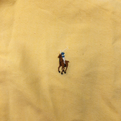 【中古品】【メンズ】 RALPHLAUREN ラルフローレン 長袖シャツ ボタンダウンシャツ 147-260619-sm-07-otoh カラー：レモンイエロー 万代Net店