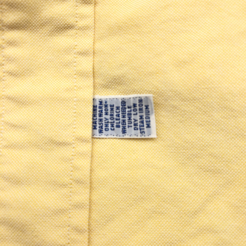 【中古品】【メンズ】 RALPHLAUREN ラルフローレン 長袖シャツ ボタンダウンシャツ 147-260619-sm-07-otoh カラー：レモンイエロー 万代Net店
