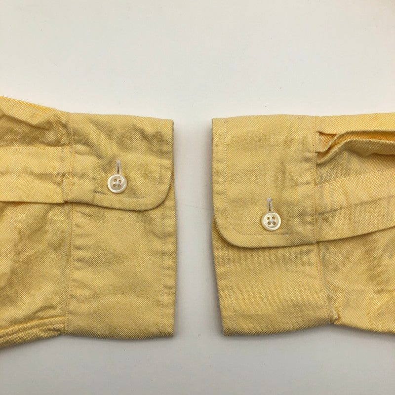 【中古品】【メンズ】 RALPHLAUREN ラルフローレン 長袖シャツ ボタンダウンシャツ 147-260619-sm-07-otoh カラー：レモンイエロー 万代Net店