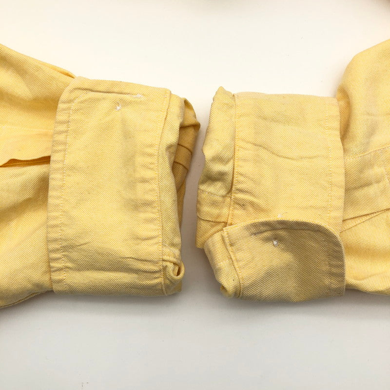 【中古品】【メンズ】 RALPHLAUREN ラルフローレン 長袖シャツ ボタンダウンシャツ 147-260619-sm-07-otoh カラー：レモンイエロー 万代Net店