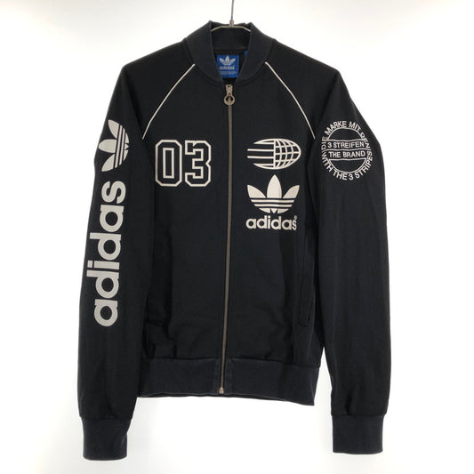 【中古品】【メンズ】 adidas Originals アディダス オリジナルス スーパー スター ロゴズ トラック トップ ジャージ 限定モデル 147-260616-sm-09-otoh カラー：ブラック 万代Net店