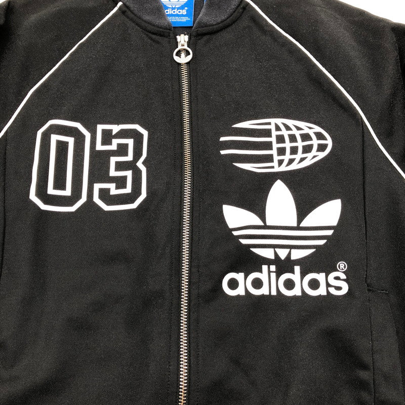 【中古品】【メンズ】 adidas Originals アディダス オリジナルス スーパー スター ロゴズ トラック トップ ジャージ 限定モデル 147-260616-sm-09-otoh カラー：ブラック 万代Net店