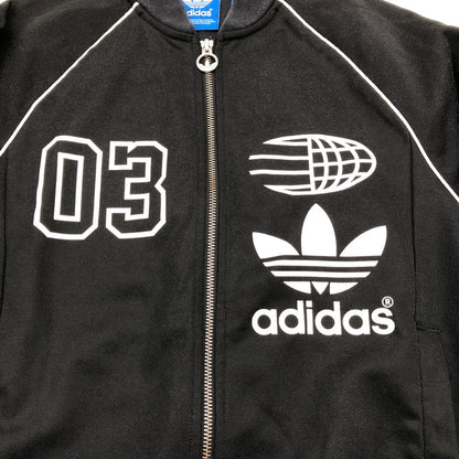 【中古品】【メンズ】 adidas Originals アディダス オリジナルス スーパー スター ロゴズ トラック トップ ジャージ 限定モデル 147-260616-sm-09-otoh カラー：ブラック 万代Net店