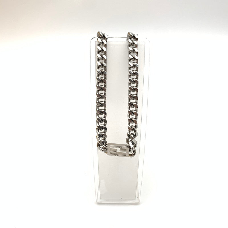 【中古品】【メンズ】 FENDI フェンディ バゲット チェーン ネックレス アクセサリー 192-260601-st-14-otoh 万代Net店