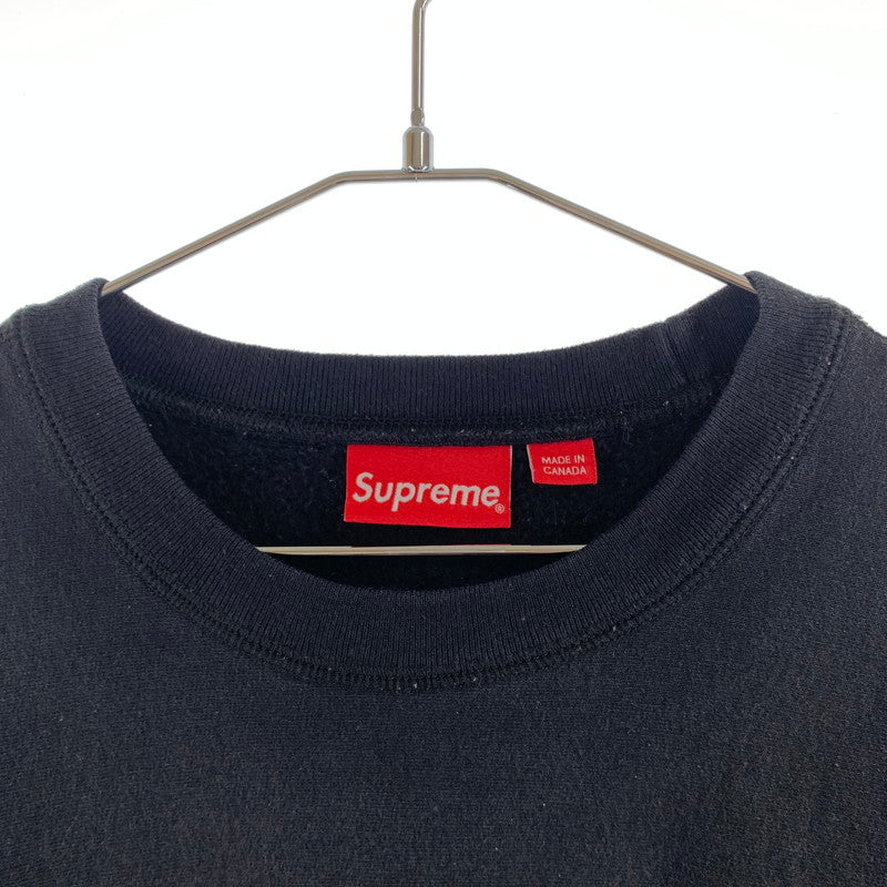 【中古品】【メンズ】 SUPREME シュプリーム BOX LOGO CREWNECK SHEATSHIRT スウェット 149-260527-sm-01-otoh サイズ：XL カラー：ブラック 万代Net店