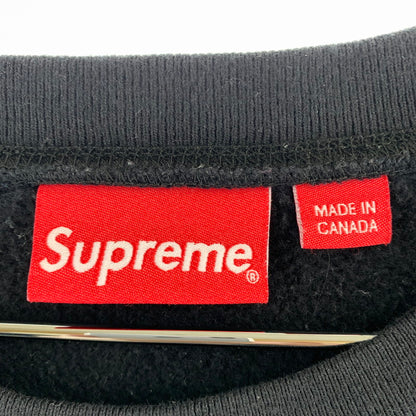 【中古品】【メンズ】 SUPREME シュプリーム BOX LOGO CREWNECK SHEATSHIRT スウェット 149-260527-sm-01-otoh サイズ：XL カラー：ブラック 万代Net店