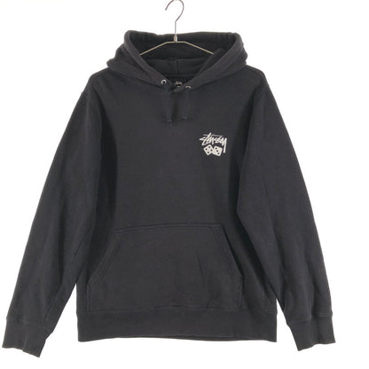 【中古品】【メンズ】 STUSSY Dice Hoodie Roll The Dice ステューシー ダイス フーディ スウェットパーカー 147-260617-sm-06-otoh サイズ：S カラー：ブラック 万代Net店